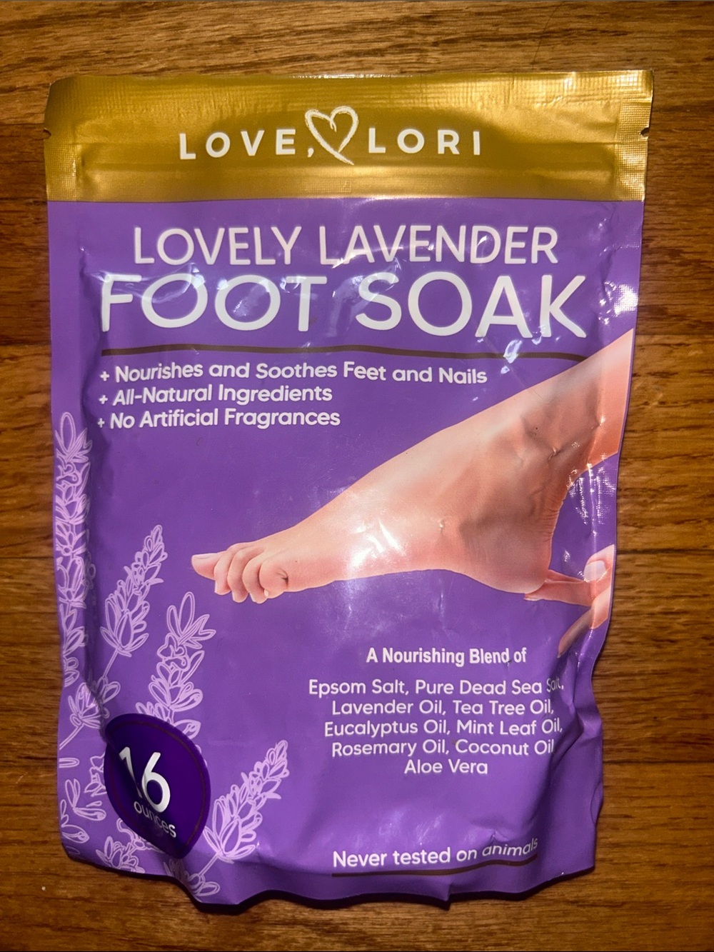 Lovely Lavender Foot Soak – Lavender NIB
